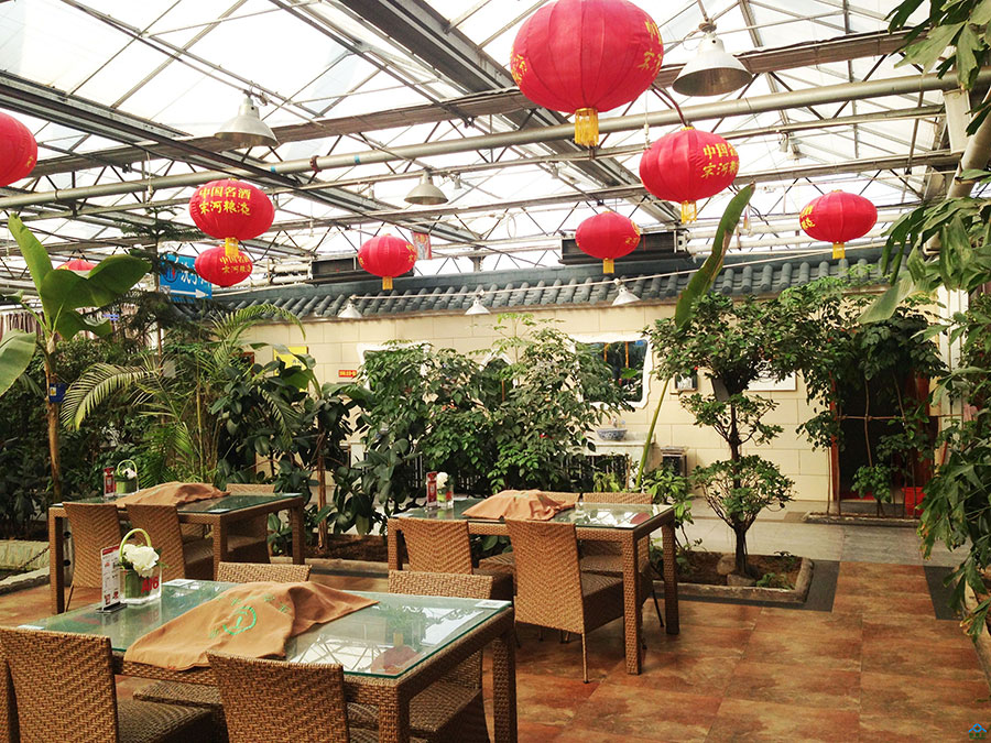 生態(tài)餐廳溫室